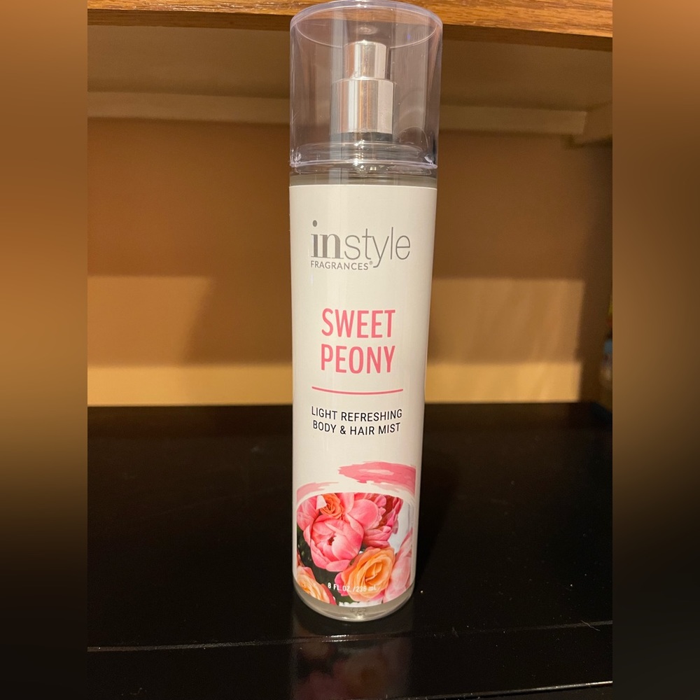 Instyle Fragrances Sweet Peony.Never Opened.Light Refreshing Body & Hair Mist.
